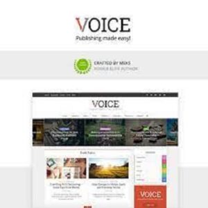 VOICE – CLEAN NEWS MAGAZINE WORDPRESS THEME 2.4.1
