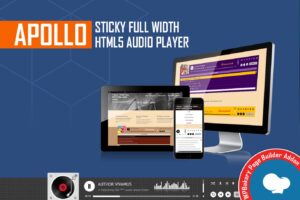 Apollo – Sticky Full Width HTML5 Audio Player Plugin