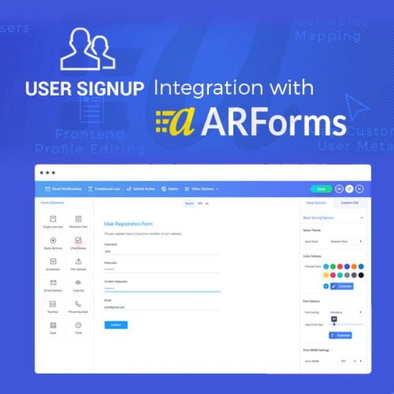 ARForms WordPress Form Builder Plugin 768x768 1