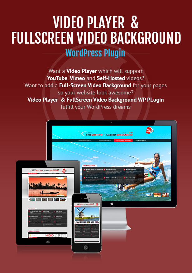 Video Player and FullScreen Video Background Wp Plugin 1