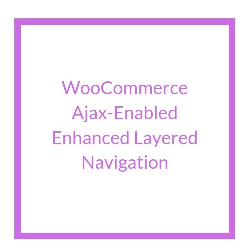 WooCommerce Ajax Enabled Enhanced Layered Navigation 1