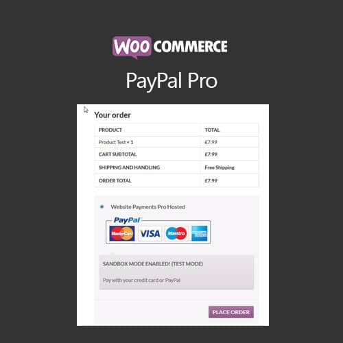 WooCommerce PayPal Pro 1