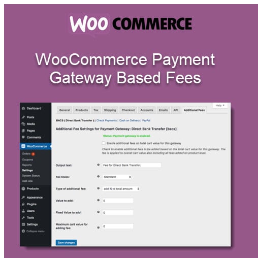 WooCommerce Payment Gateway Based Fees 1 1
