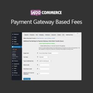 WooCommerce Payment Gateway Based Fees 3.2.6