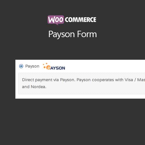 WooCommerce Payson Form 1 1