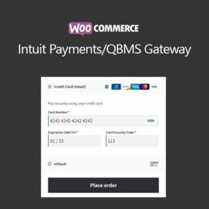 WooCommerce Intuit Payments/QBMS Gateway 3.1.1