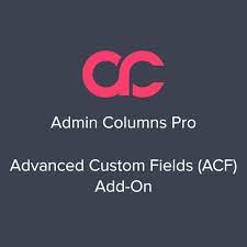 Admin Columns Pro ACF Addon