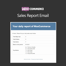 WooCommerce Sales Report Email 1.1.27