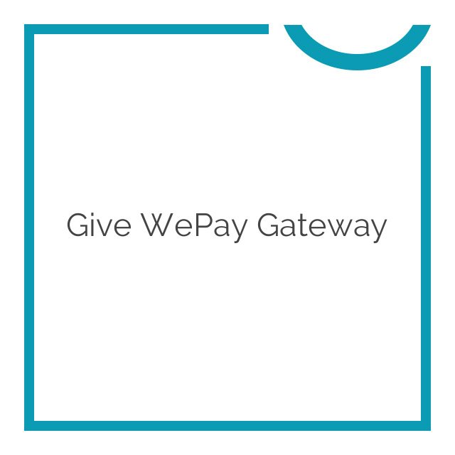 WePay Gateway