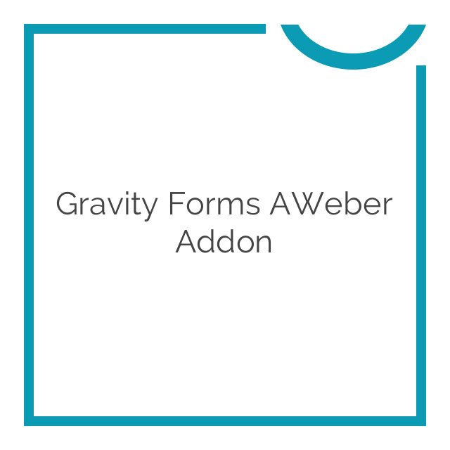 gravity forms aweber addon 2.61