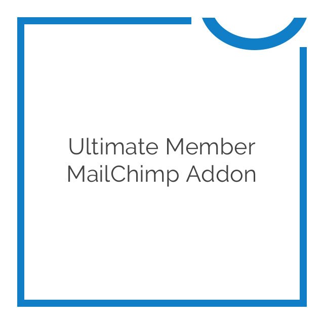 ultimate member mailchimp addon 2.0.01