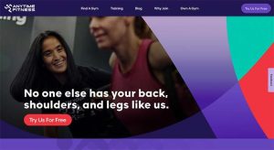 create a gym website