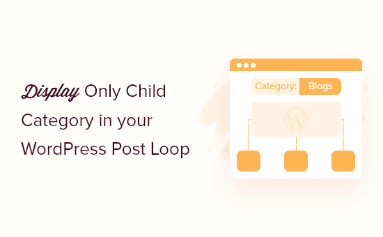 display only child category in your WordPress post loop og