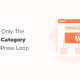 display only parent category in your WordPress post loop og