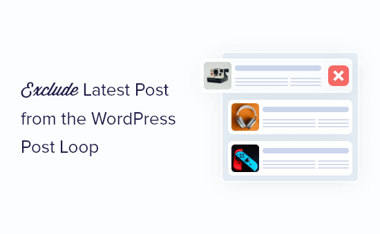 exclude latest post in WordPress og