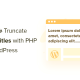 truncate WordPress post titles with php og